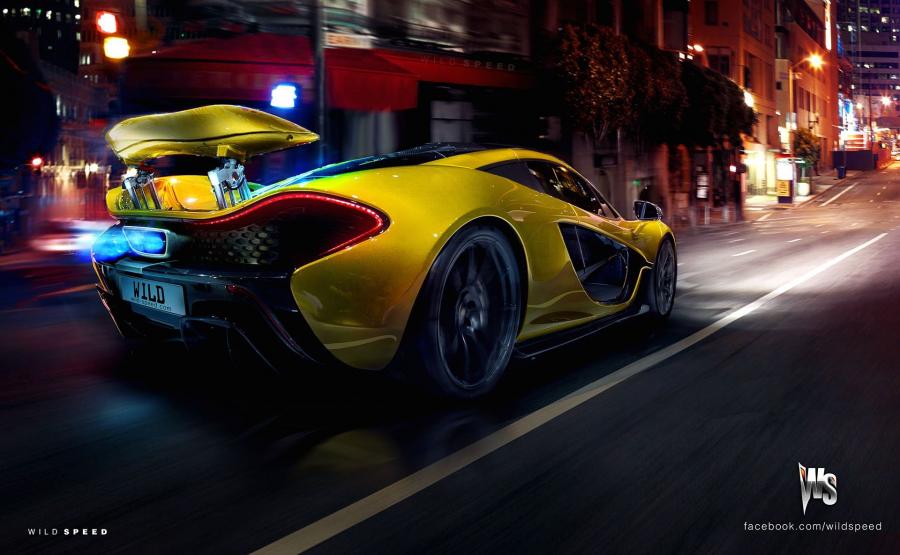  McLaren P1 Hypercar Concept Render 2013 года  (фото 2 из 2)